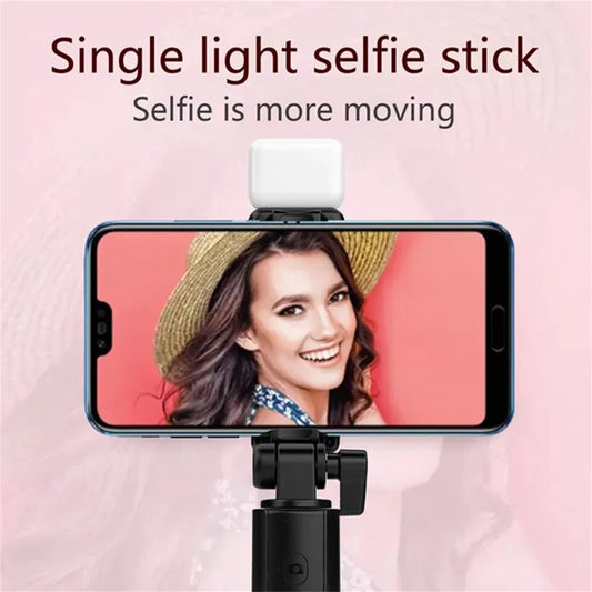 Portable Phone Tripod with Fill Light